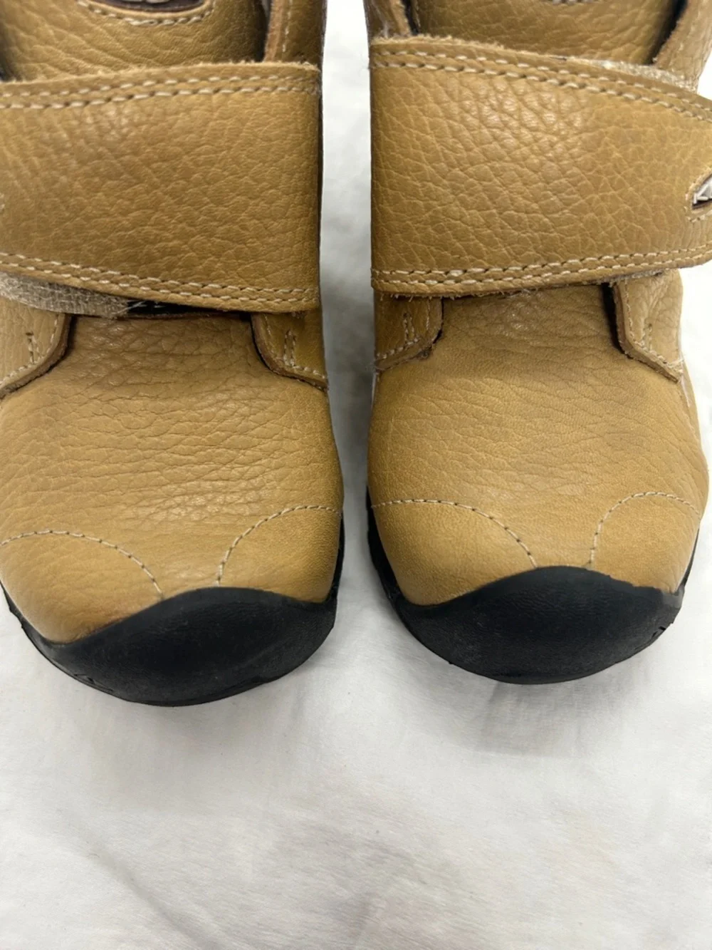 Keen Toddler Boy Sz 5 Beige Touch-Fasten Insulated Fleece Waterproof Ankle Boots